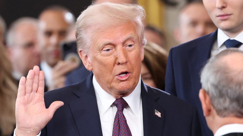 Trump kicks off whirlwind week marking his 100th day back in the Oval Office