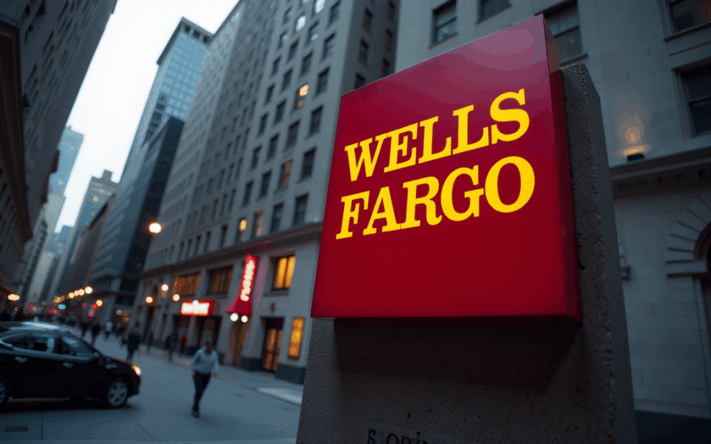 Wells Fargo drops as Raymond James downgrades stock citing limited upside