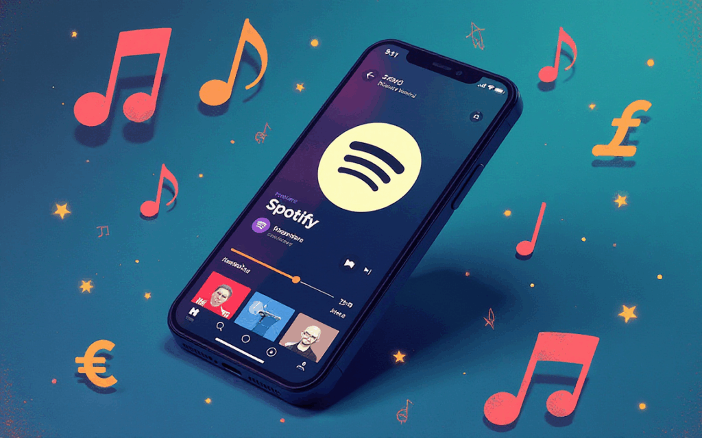 Spotify stock drops 4% after Q2 miss and weak Q3 guidance