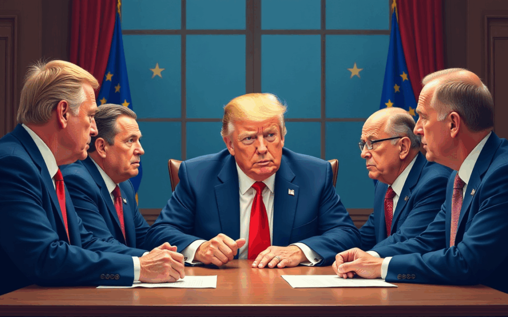 Donald Trump demands 15-20% tariffs on EU: report