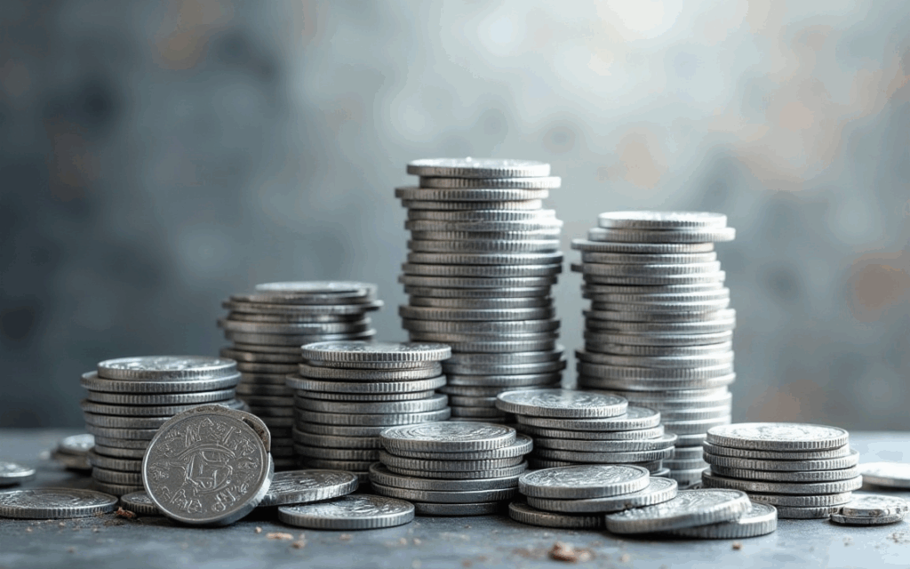 Silver hits decade highs with 33% annual growth, now at $38.80 per ounce