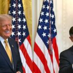 Mike Johnson hits iconic Nashville bar, blasts Dems for ‘lying’ about Trump’s agenda