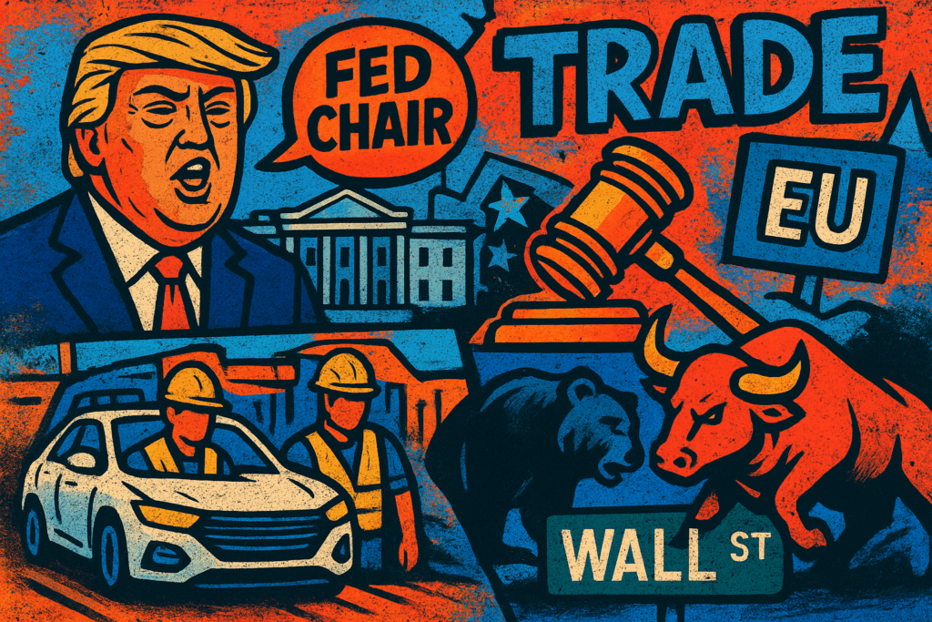Morning brief: Trump’s Fed shortlist, US-EU tech tensions, Wall Street’s volatile week