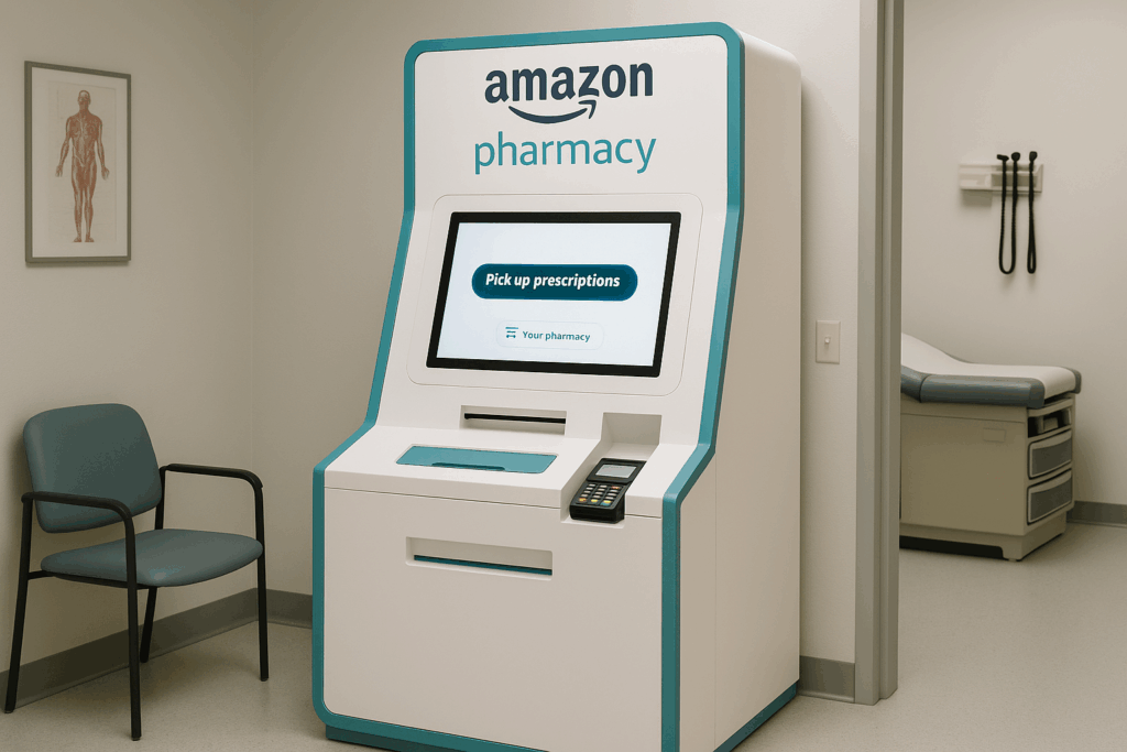 Amazon launches in-clinic prescription kiosks to simplify access, cut delivery costs