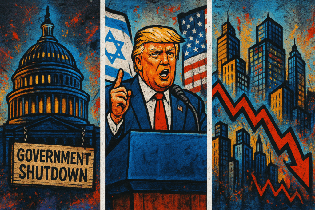 Weekly wrap: US shutdown drags on, Trump touts cease-fire success