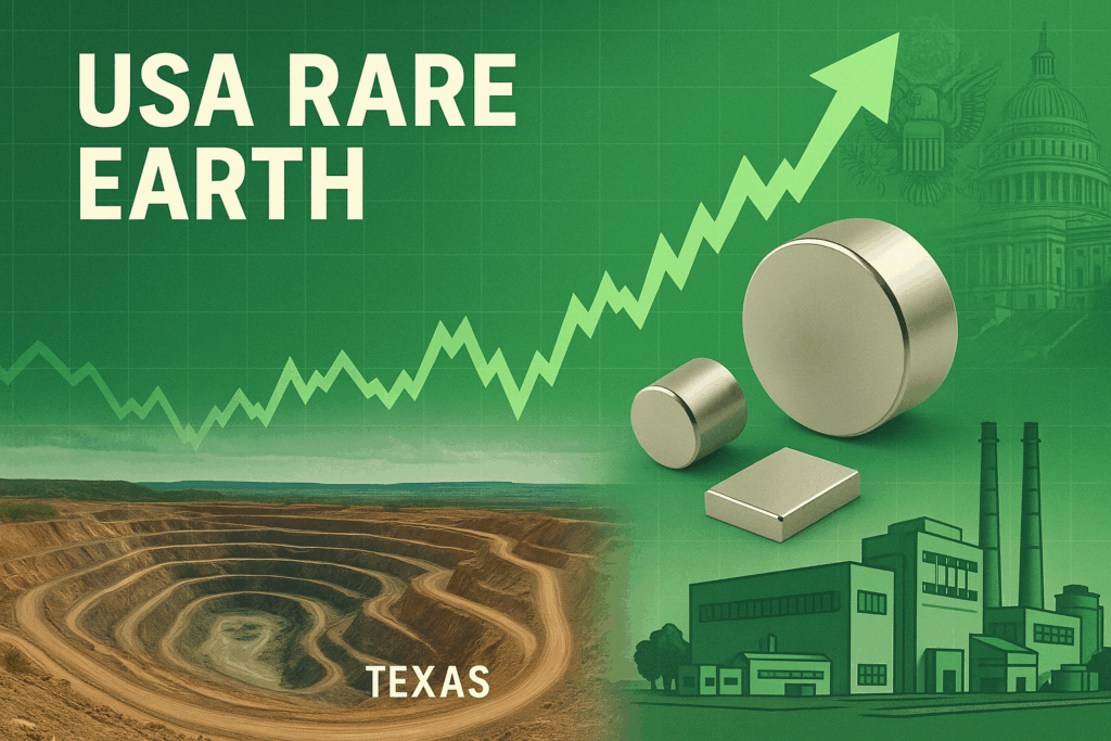 USA Rare Earth stock surges after William Blair backs company’s growth story