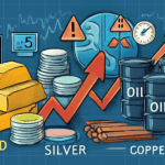 Commodity wrap: gold, silver continue rally on anxieties on US economy; oil rises