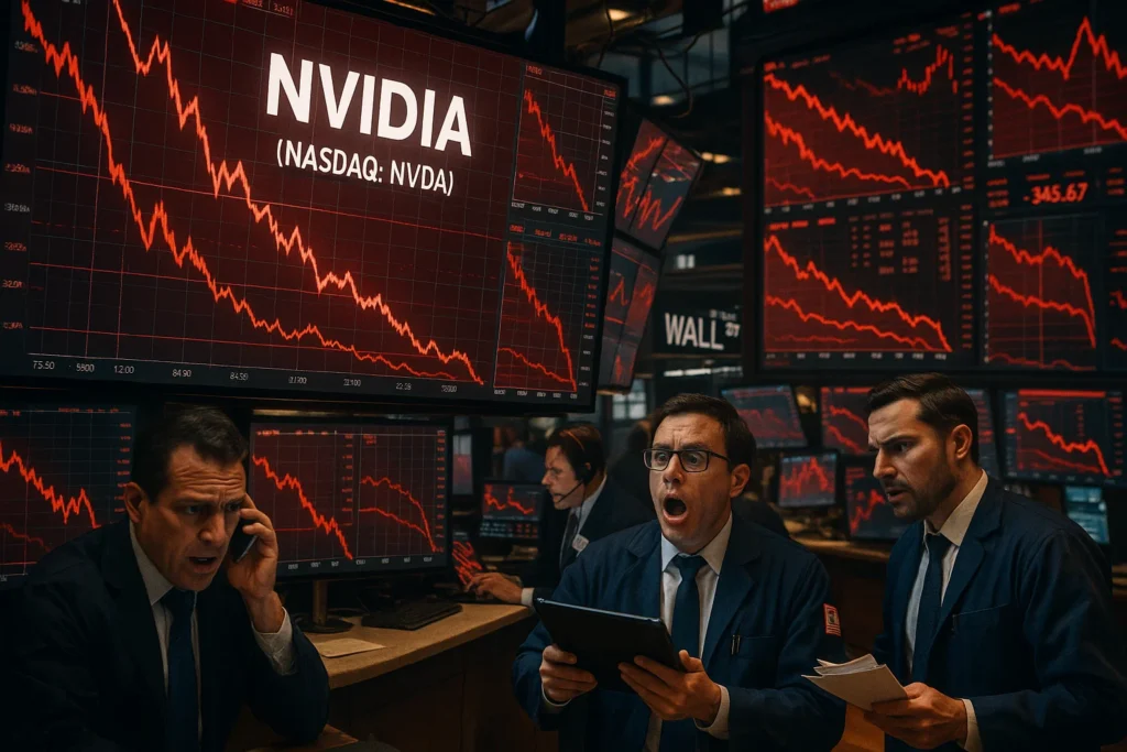 Why is Nvidia stock plunging today? Here’s 3 key reasons