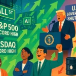 Wall Street open: S&P 500 hit fresh records; Trump uses shutdown as opportunity