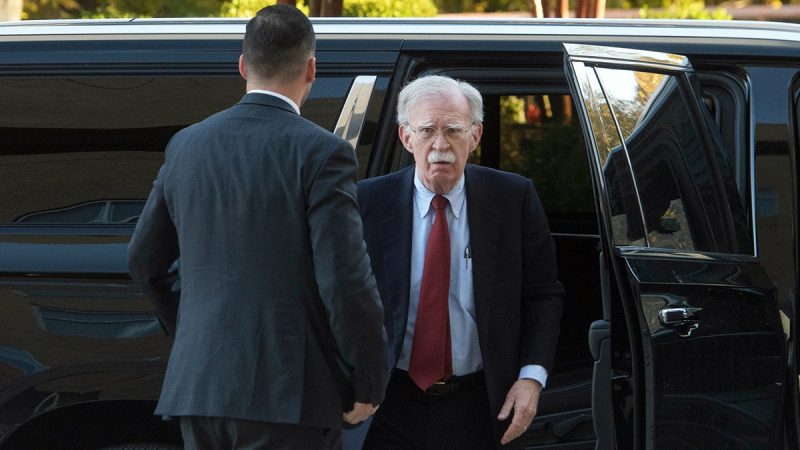John Bolton surrenders to face charges of sharing classified information