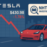 Why Tesla stock is sliding around 2% on Thursday