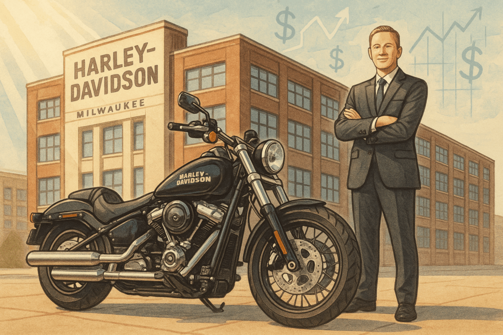 Harley Davidson shares surge after Q3 earnings beat despite weak motorcycle sales
