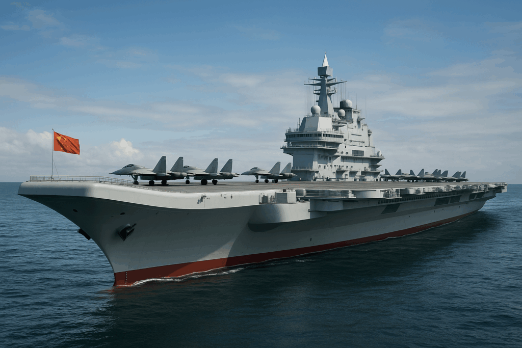 China unveils Fujian, signalling new phase in its race to rival US naval dominance