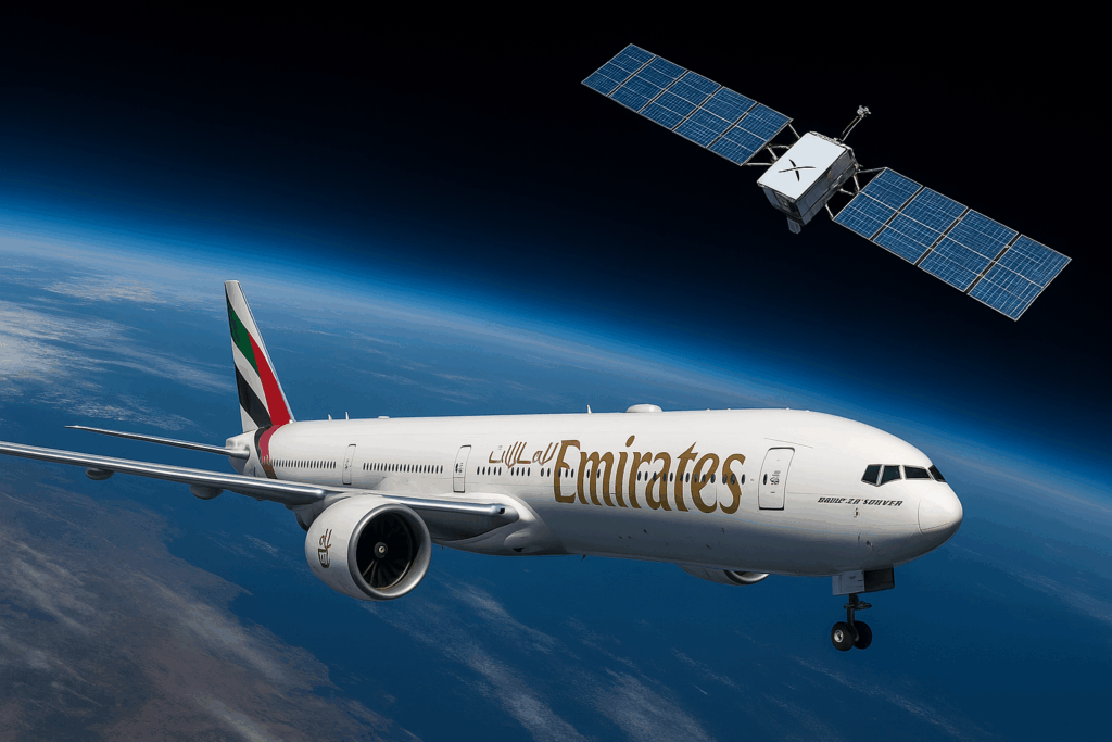Emirates bets on SpaceX’s Starlink for global Wi-Fi lead: report