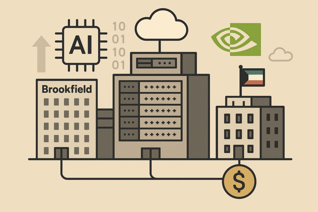 Brookfield expands AI infrastructure investment drive with Nvidia and Kuwait fund