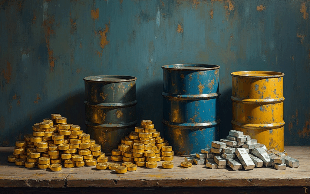 Commodity wrap: gold rebounds on renewed Fed rate cut hopes; oil, nickel face weekly declines