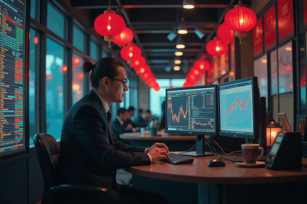 US equities split at open as Nvidia stock slips 4%: Nasdaq down 0.4%, Dow up 0.5%