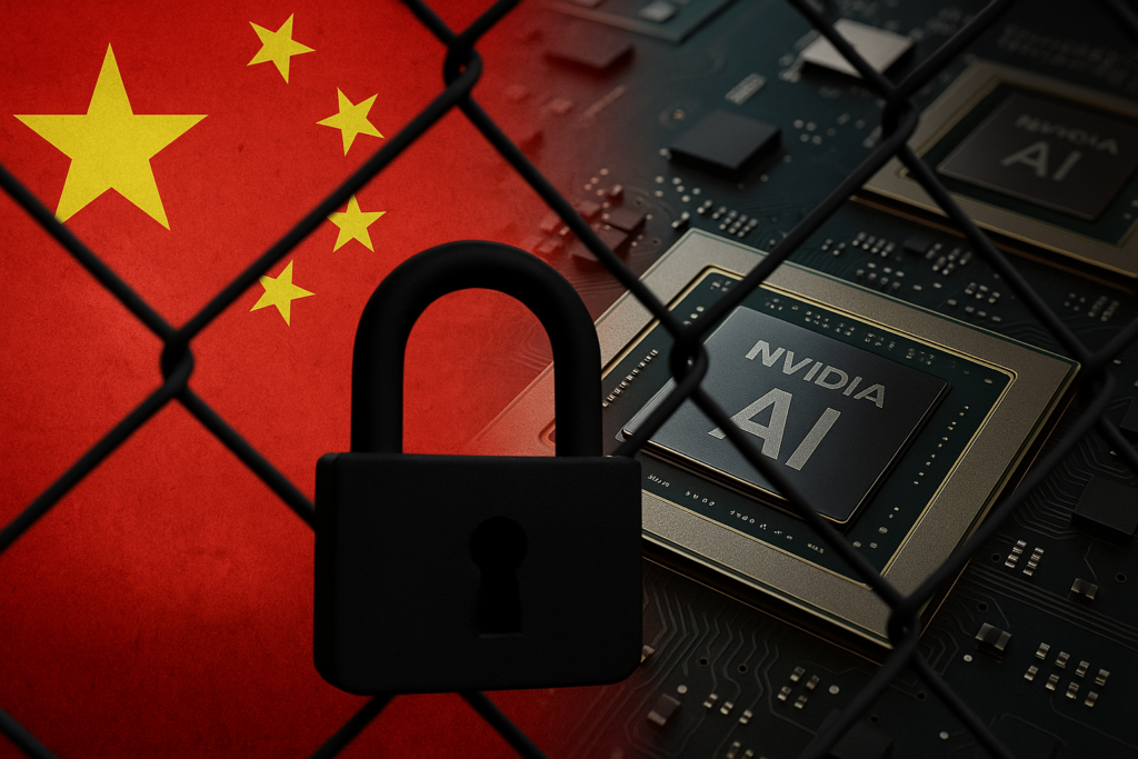 China signals tougher access to Nvidia AI chips as Washington debates export rules