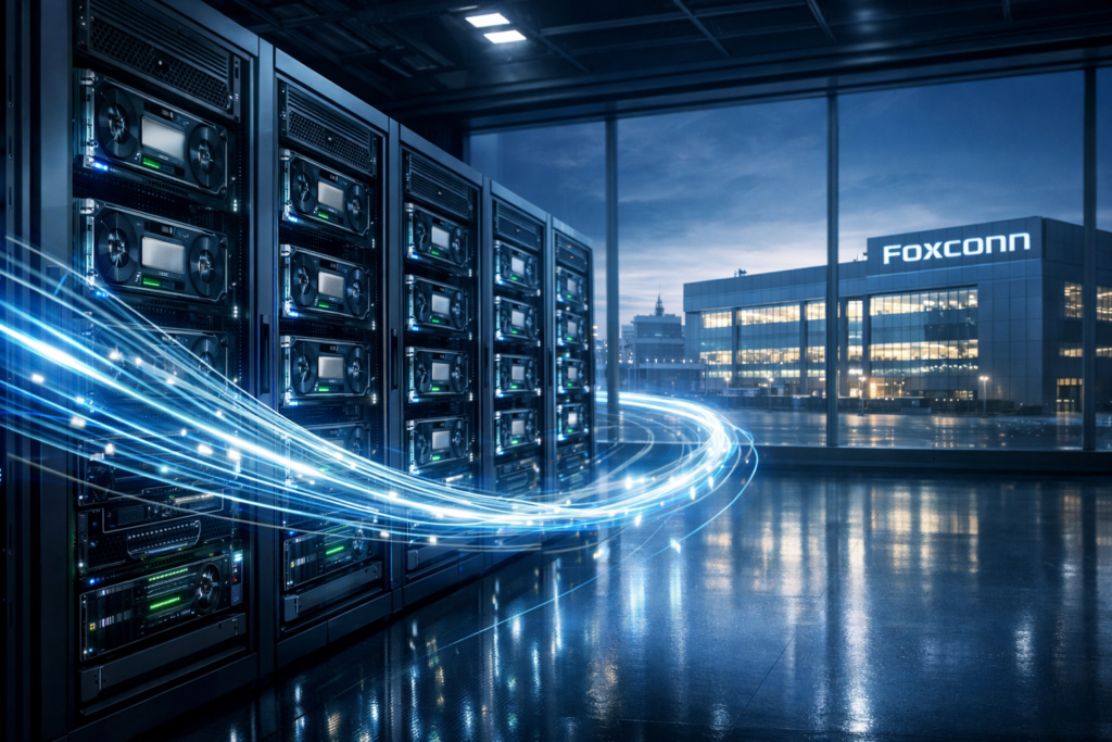 Foxconn Q4 revenue jumps 22% as AI data center buildout accelerates
