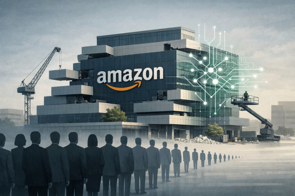 Amazon to cut 16,000 corporate jobs as AI push deepens, bureaucracy trimmed