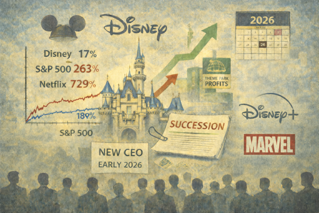 Disney expected to appoint new CEO in 2026; why is it crucial for the stock?