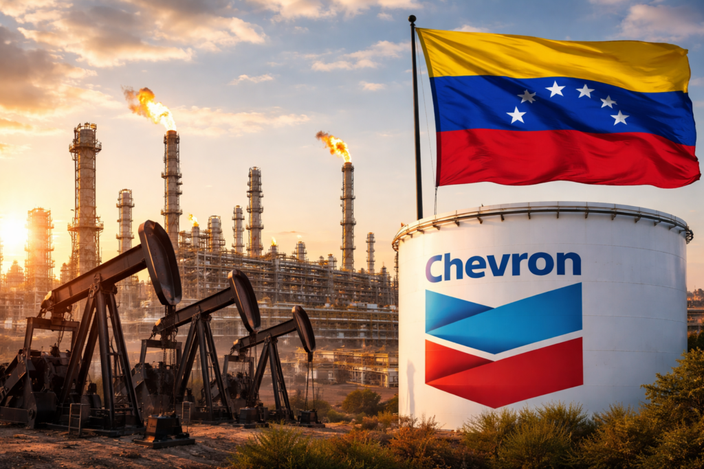 Chevron jumps as Maduro’s fall puts US oil major in pole position for Venezuelan oil