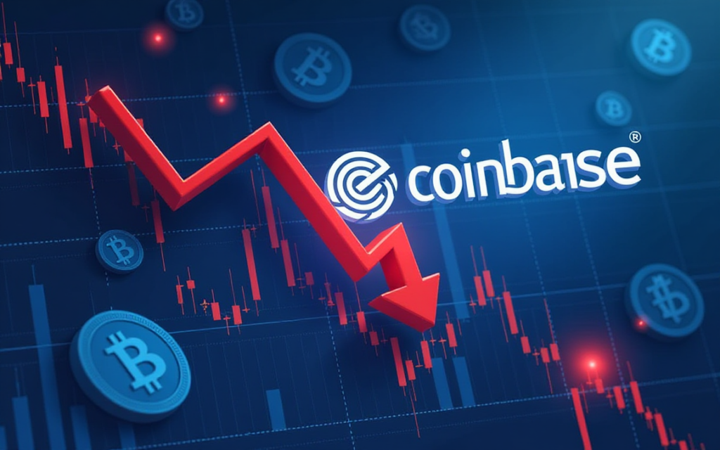 Coinbase stock price forms risky patterns as headwinds rise