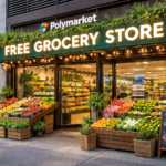 Polymarket takes crypto offline with free grocery store push in New York City