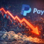 PayPal shares slide 15% on forecast and earnings; company announces new CEO