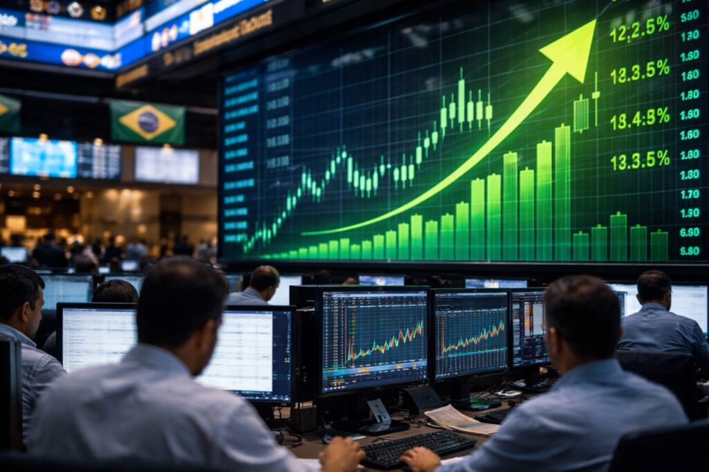 Brazil markets rise as Lula interview and earnings season take center stage