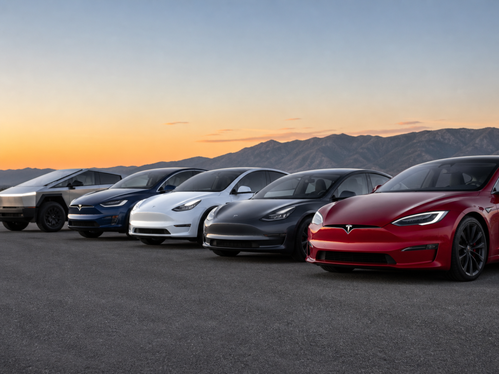 Why Tesla stock is up around 1% today