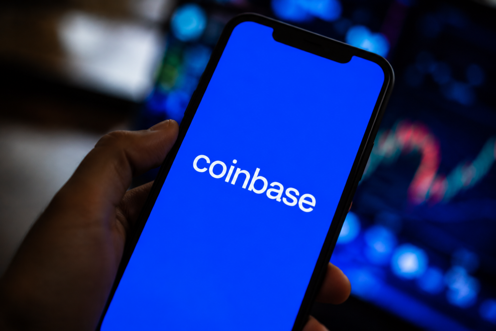 Coinbase stock falls as Baird flags weak trading volumes and valuation risks